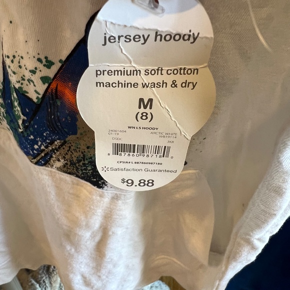 FREE when bundled NWT long sleeve shirt w/ hoodie - Boys Med (8) Bundle Discount - Picture 5 of 5